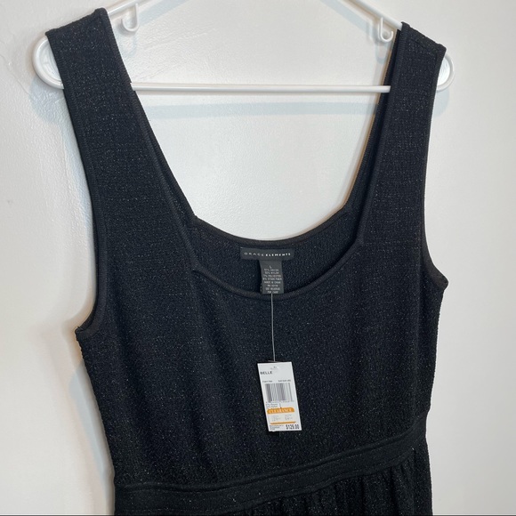 NWT Grace Elements Sparkly Sleeveless Dress - Picture 2 of 10